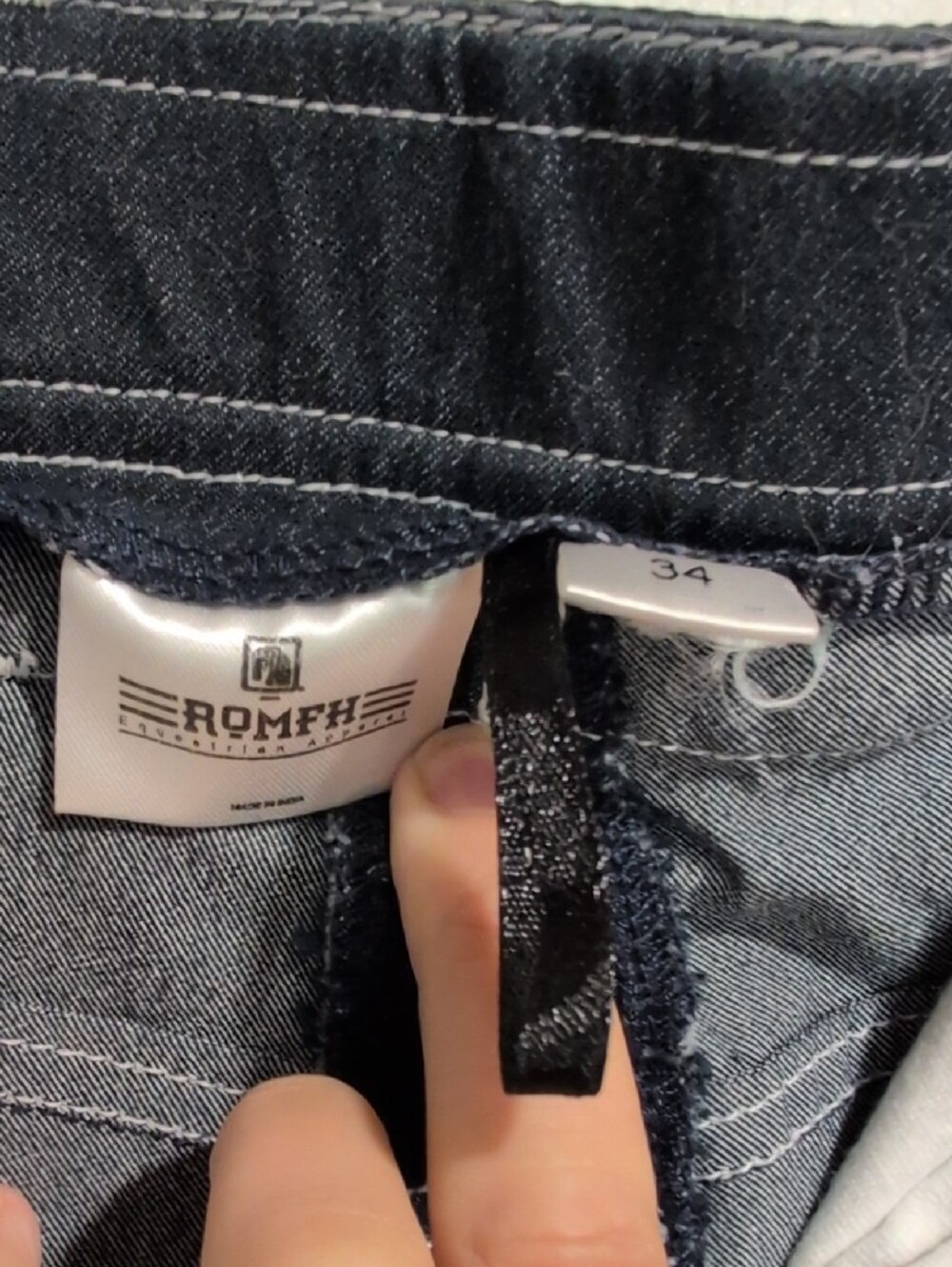 Romfh Stretch Riding Jeans - Picture 2 of 2